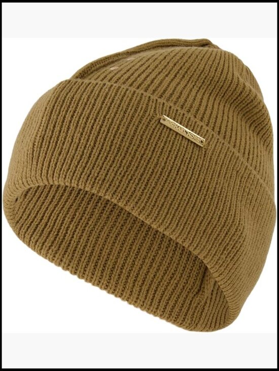 Beanie with Center Stud Detail, Acrylic Skullie for Winter